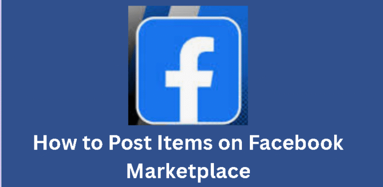 How to Post Items on Facebook Marketplace